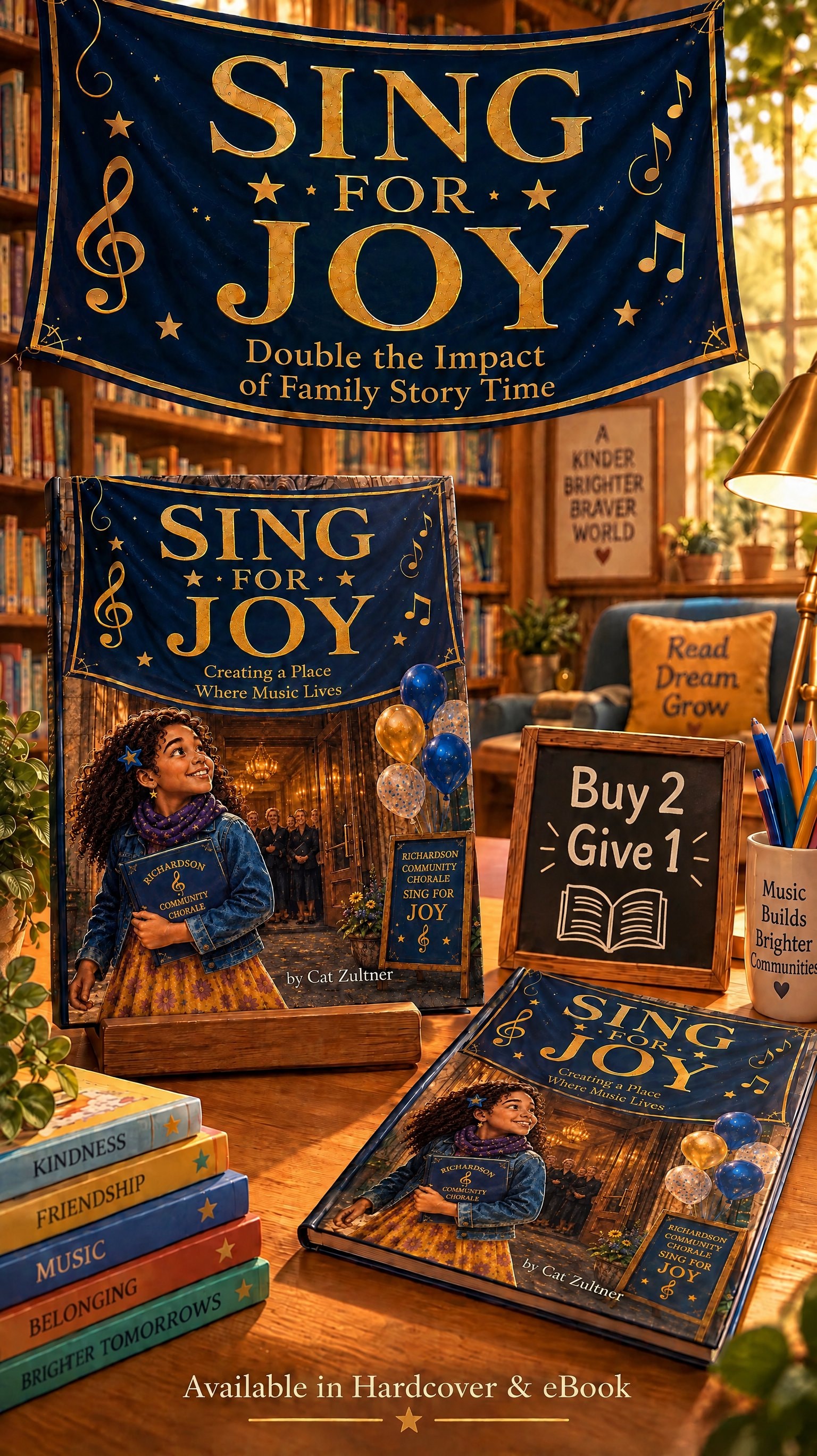 Sing For Joy Community Bundle — two copies, give one keep one